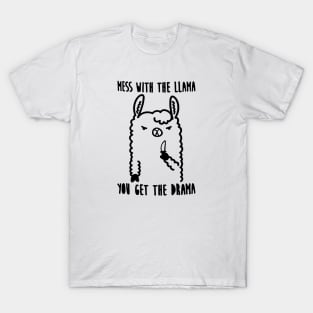 Don't mess with the llama T-Shirt
